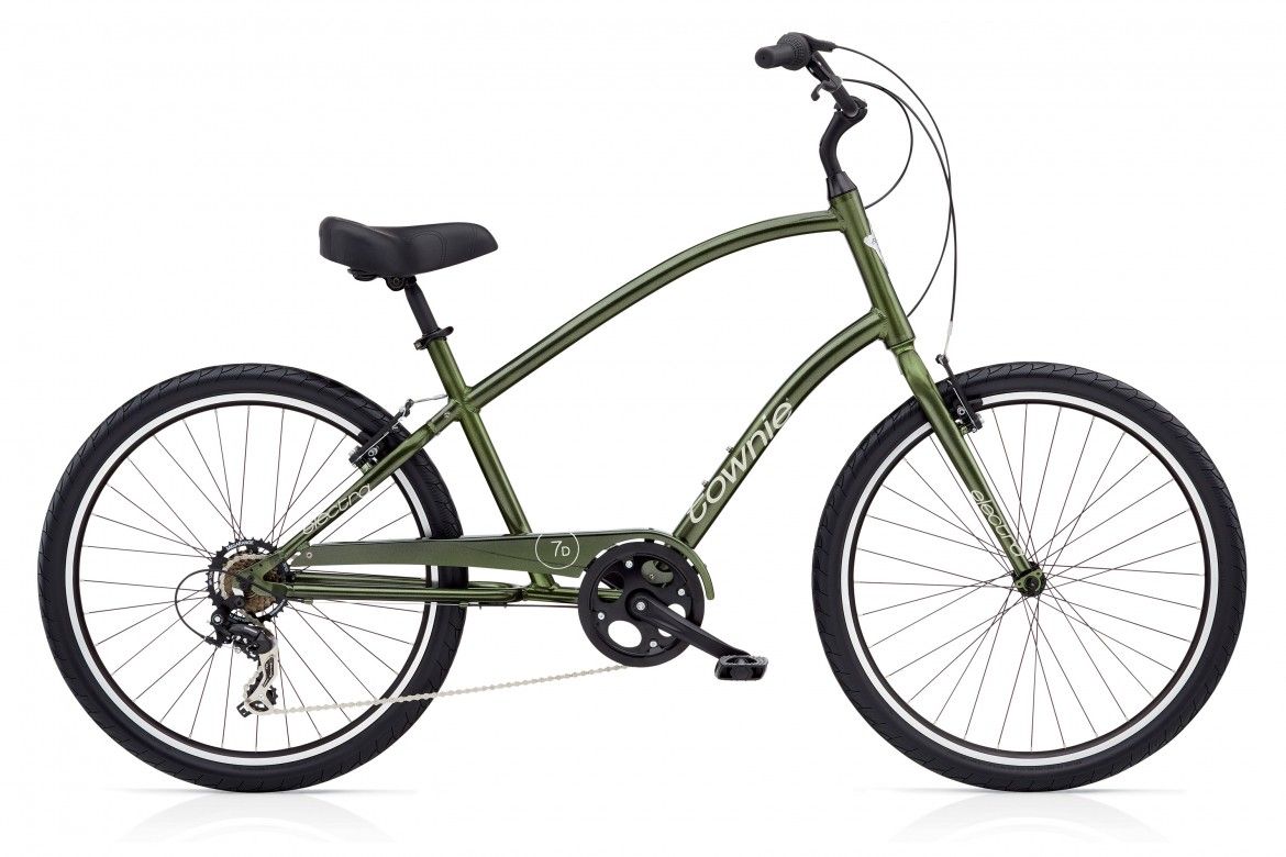 green townie bike